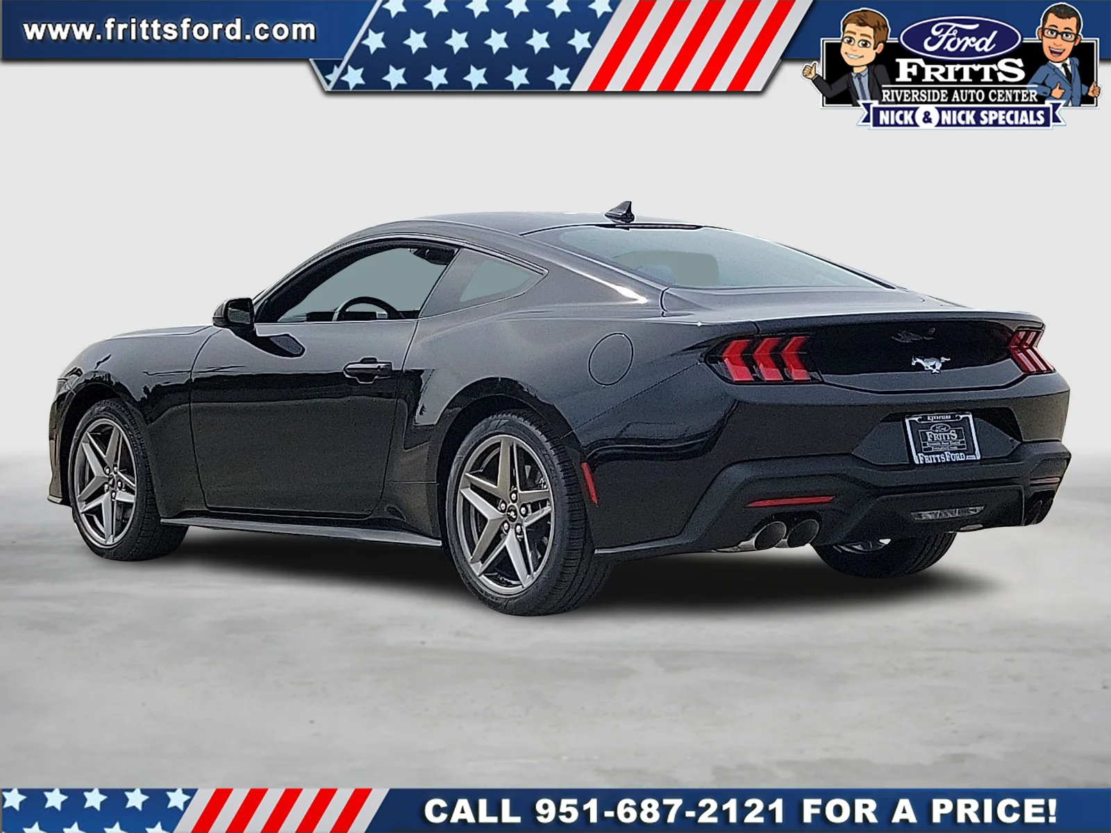 New 2026 Shadow Black Ford EcoBoost® Fastback image 2