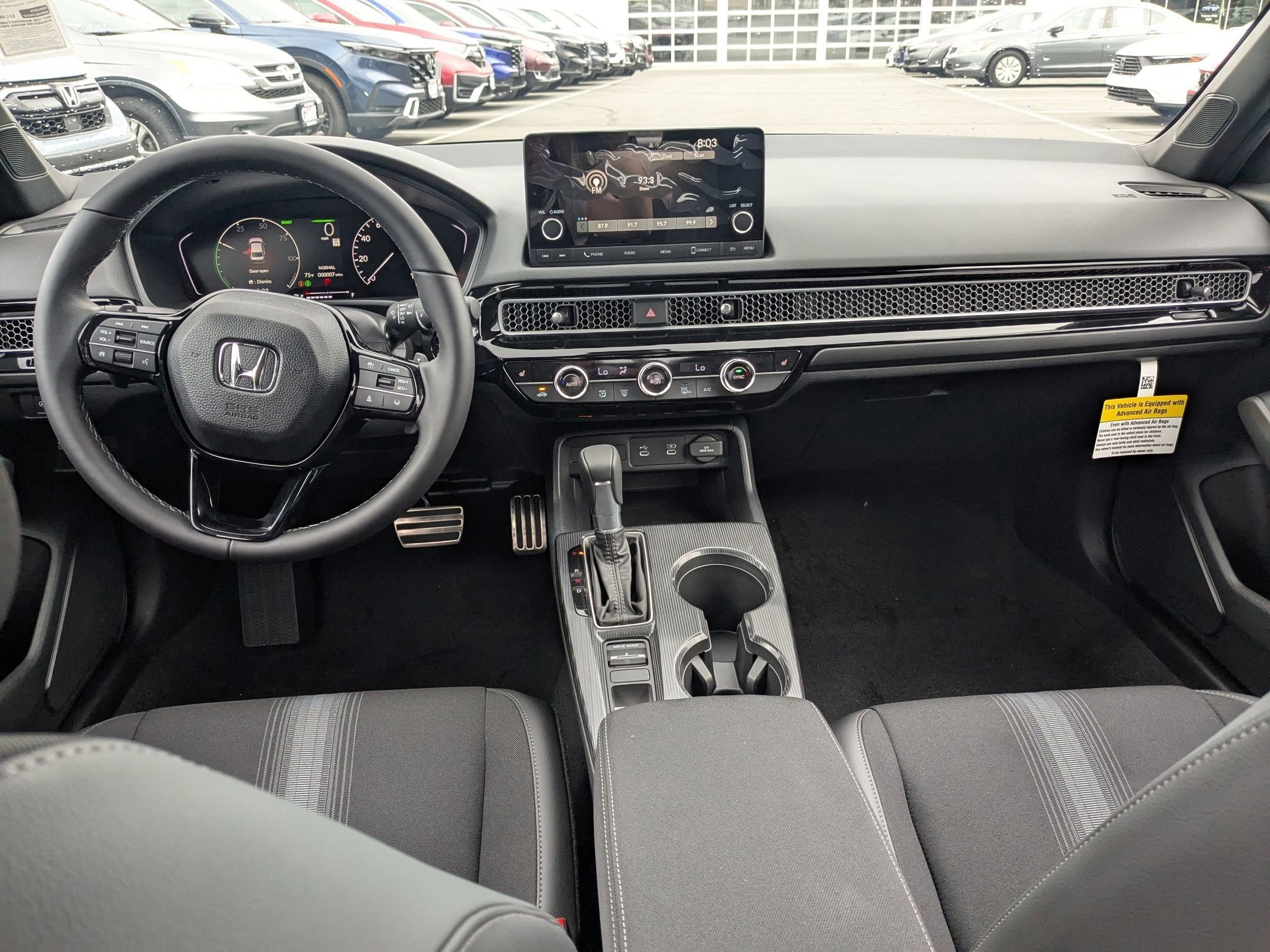 New 2026 Platinum White Pearl Honda Sport image 16