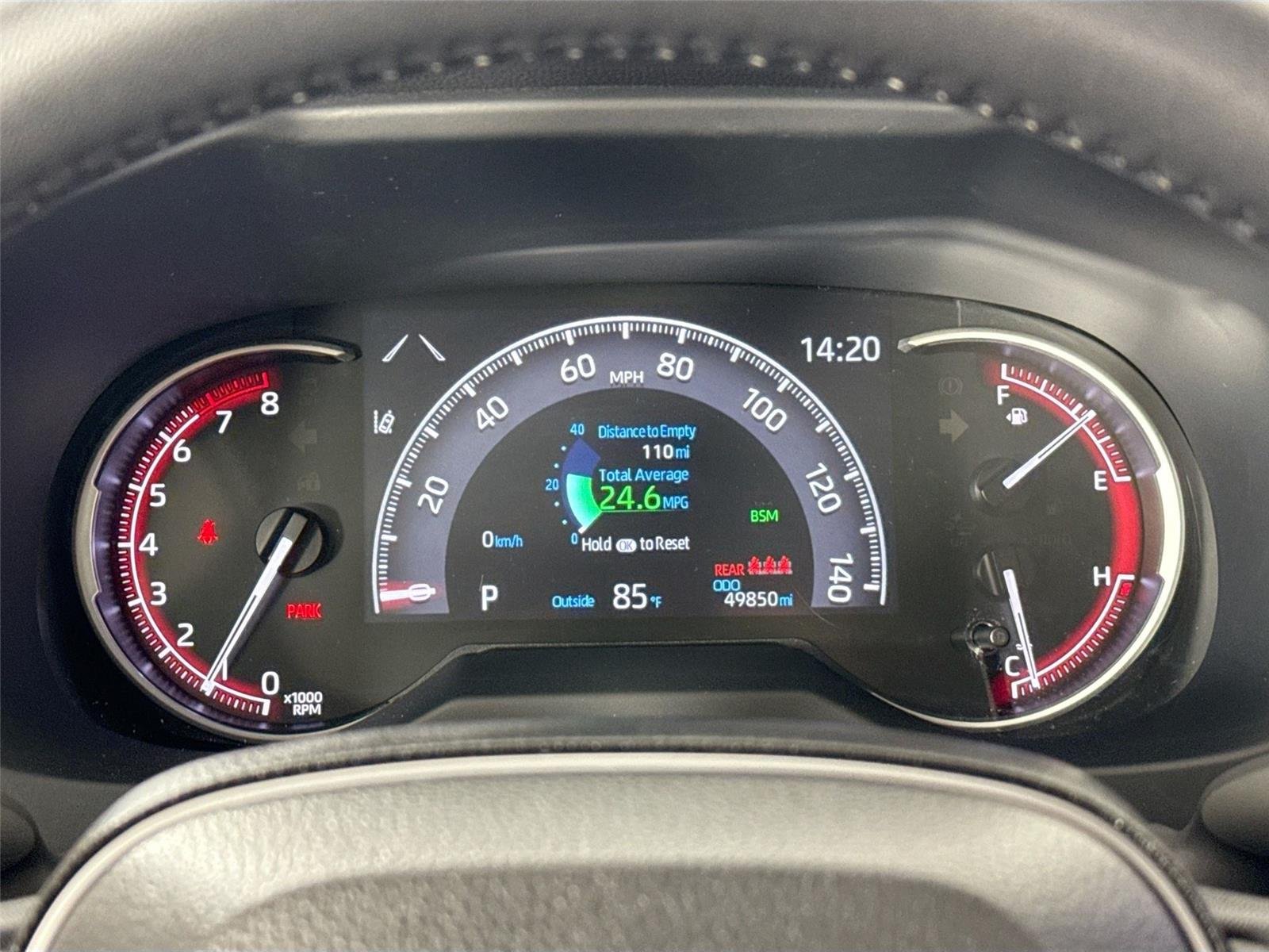 Used 2025 Midnight Black Metallic Toyota XLE Premium image 19