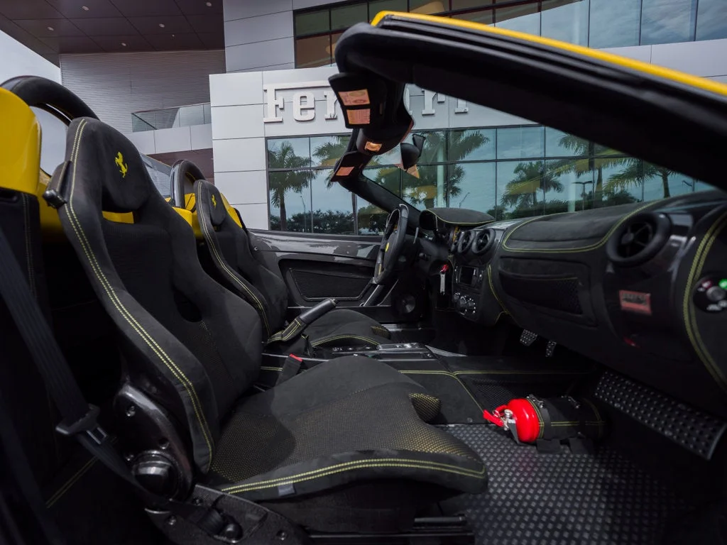 Certified Used 2009 Giallo Modena Ferrari Spider image 32