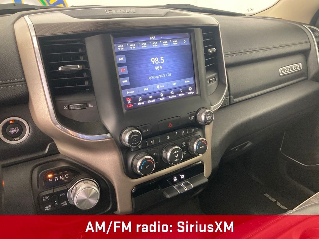 Used 2019 RAM Ram 1500 Pickup Laramie with VIN 1C6SRFDTXKN795707 for sale in Monticello, Minnesota