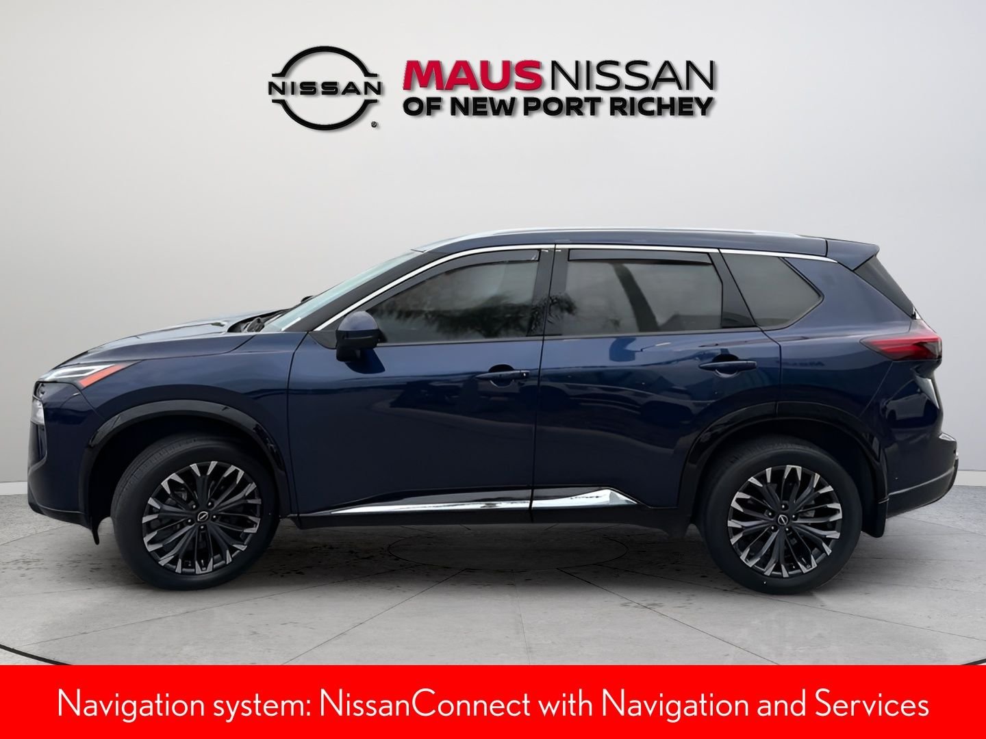 Certified Used 2024 Blue Nissan Platinum image 4