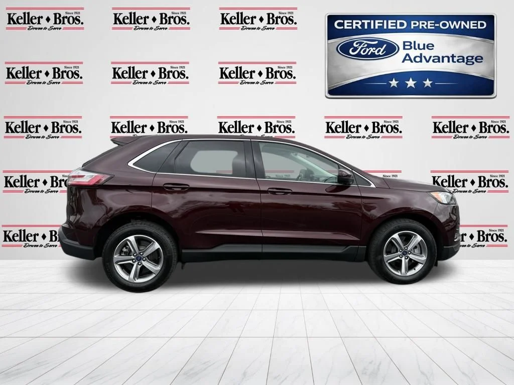 Certified Used 2022 Red Ford SEL image 8