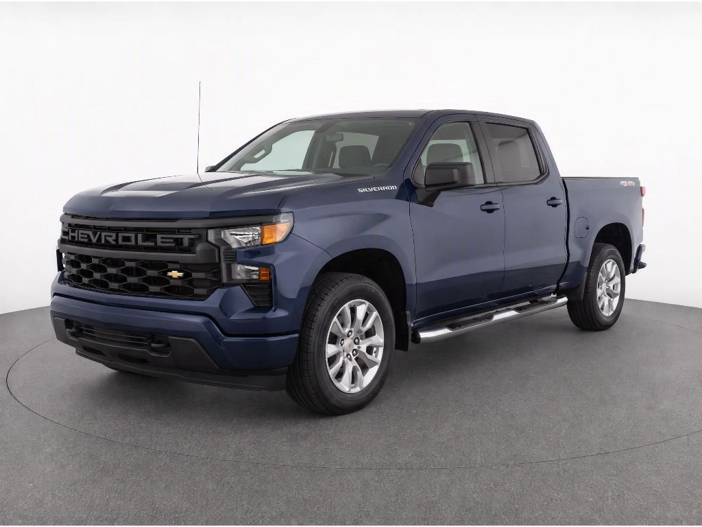 Used 2022 Northsky Blue Metallic Chevrolet Custom image 1