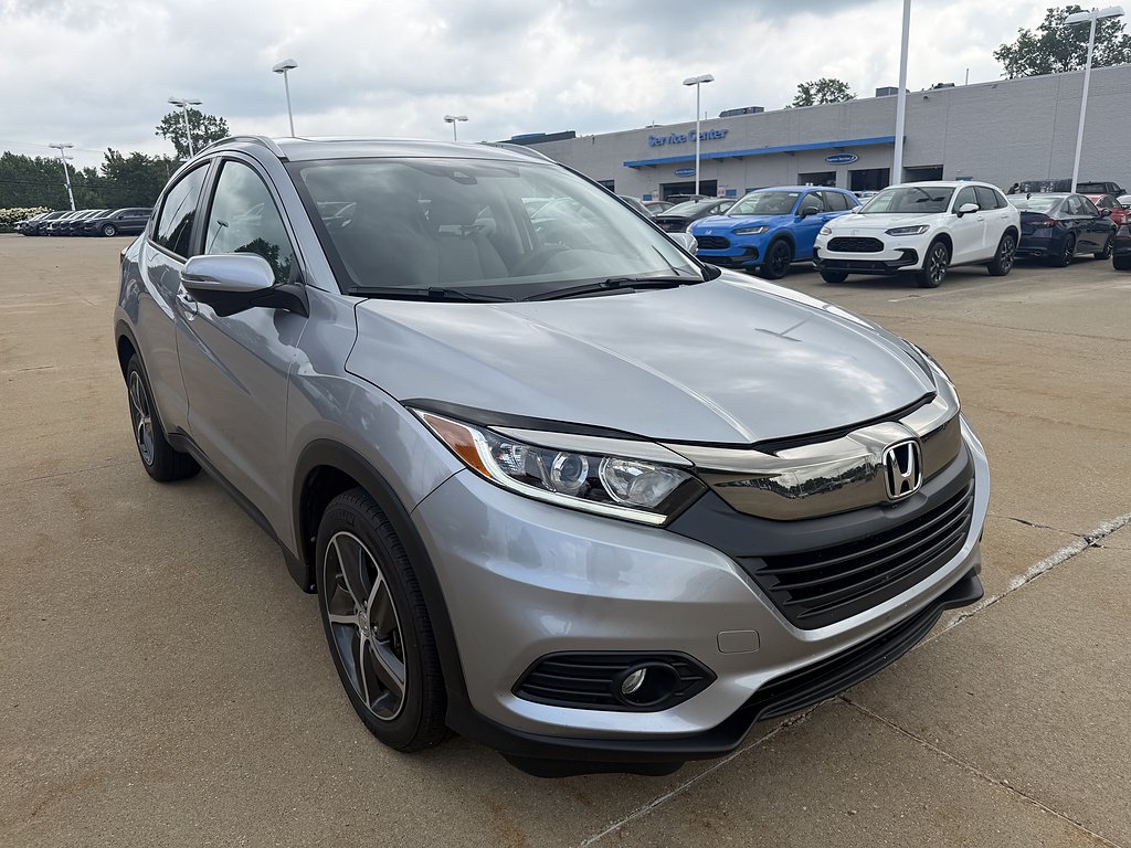 Used 2022 Lunar Silver Metallic Honda EX image 2