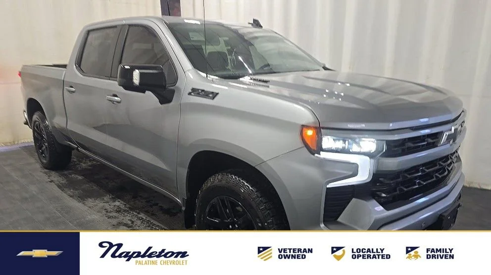 Used 2024 Sterling Gray Metallic Chevrolet RST image 1