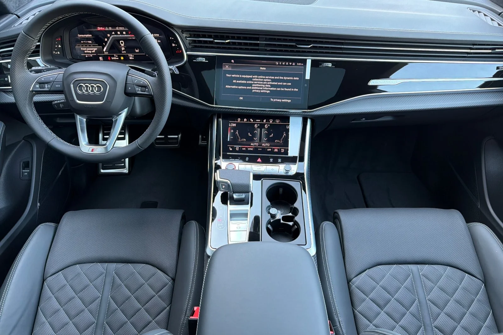 New 2026 Satellite Silver Metallic Audi Prestige quattro image 12