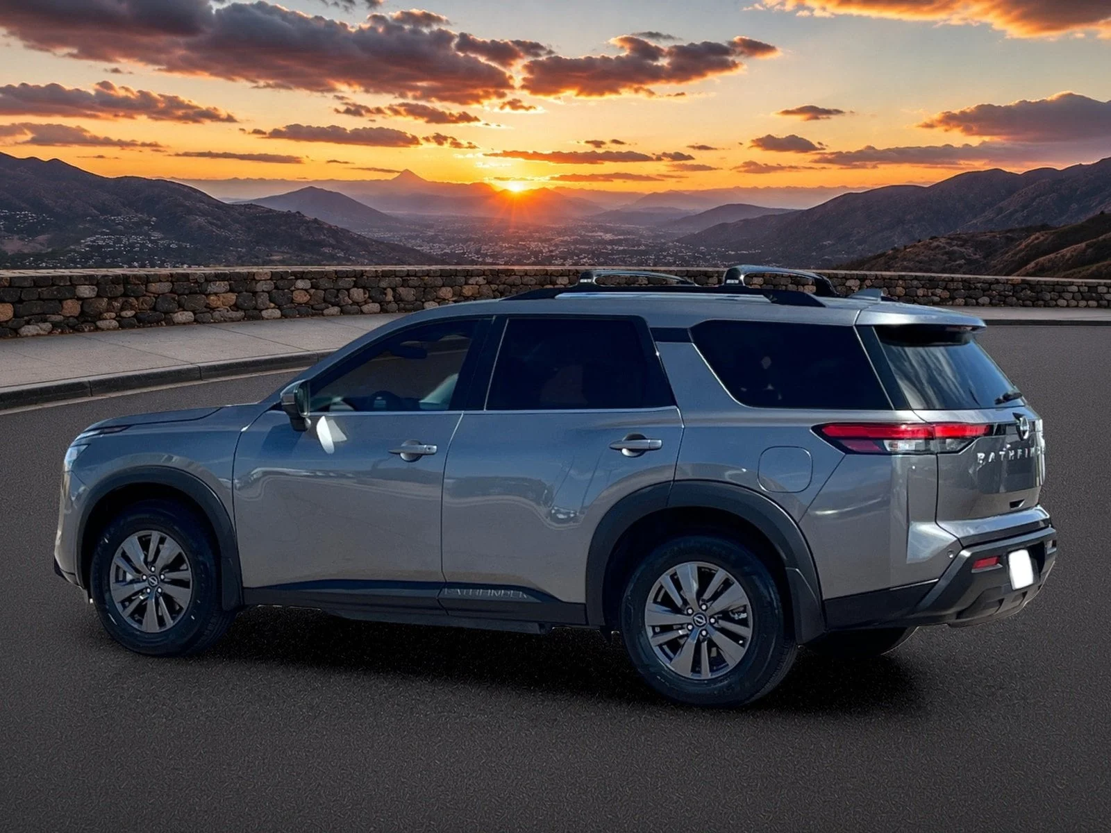Used 2022 Gun Metallic Nissan SV image 3