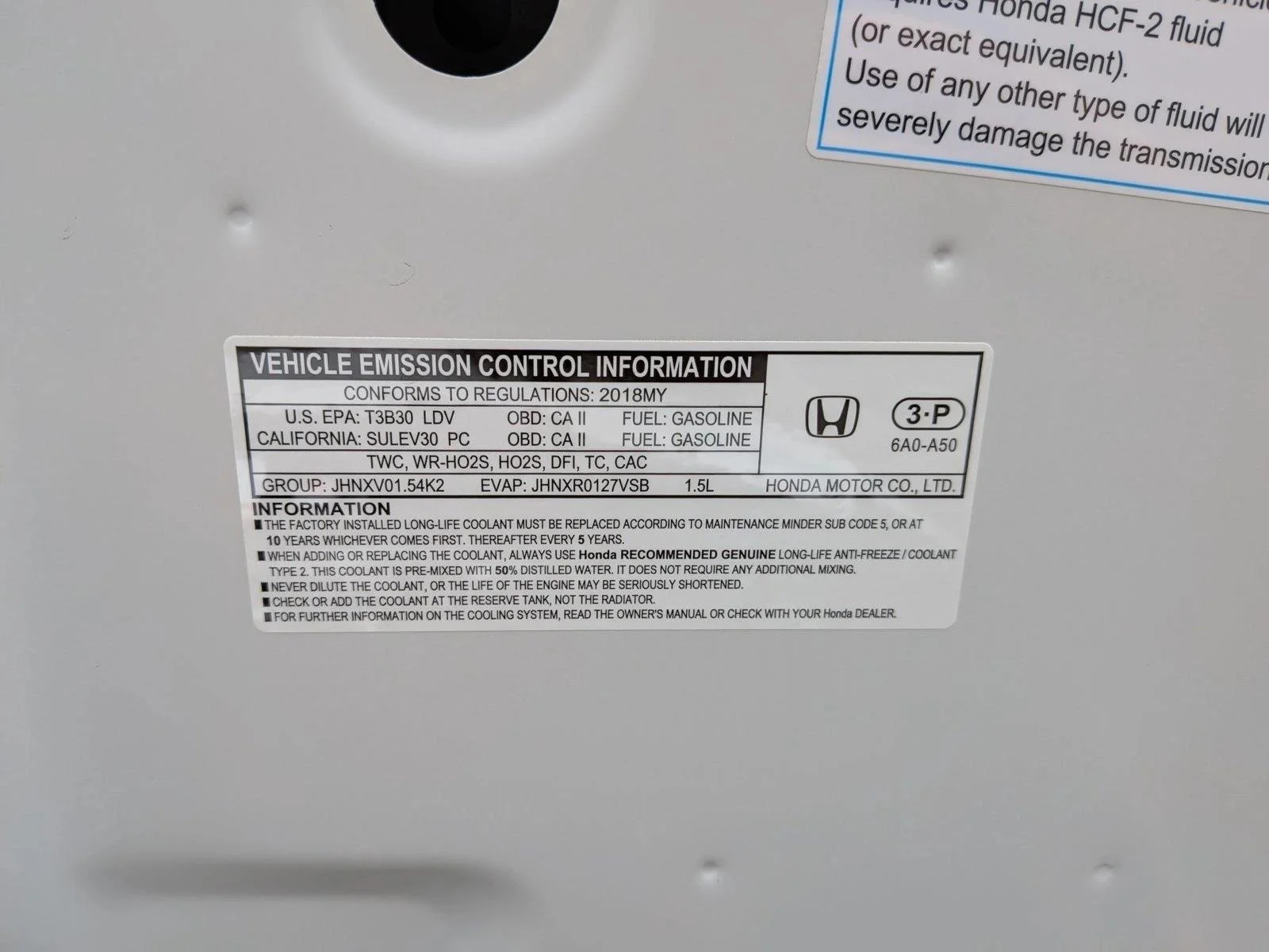 Used 2018 White Honda LX 1.5T image 23
