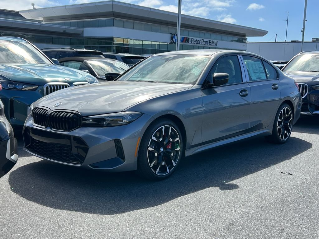 New 2026 Gray Metallic BMW 330i image 2