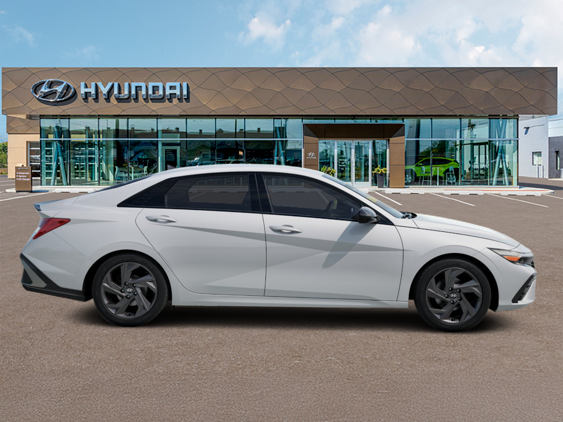 New 2026 Serenity White Hyundai SEL Sport Plus image 6