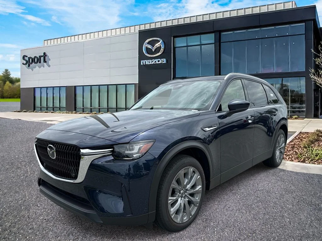 New 2026 Deep Crystal Blue Mica Mazda 3.3 Turbo Preferred AWD image 9