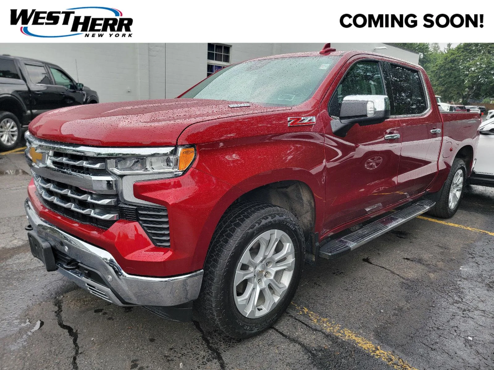 Used 2023 Radiant Red Tintcoat Chevrolet LTZ image 1