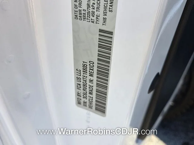 New 2026 Bright White Clearcoat RAM Base image 17