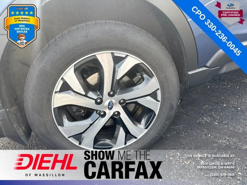 Used 2022 Blue Subaru Limited image 7