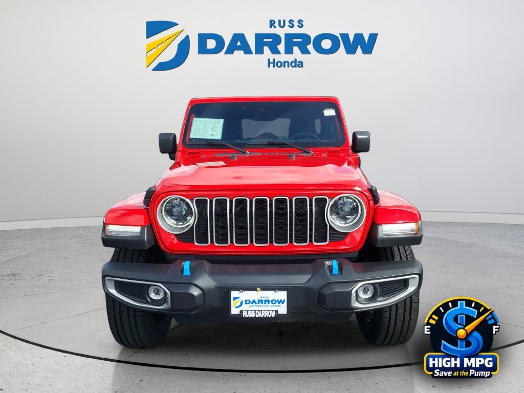 Used 2024 Red Jeep Sahara 4xe image 8