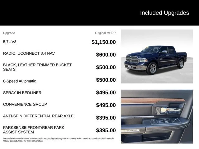 Used 2016 Blue Ram Laramie image 5