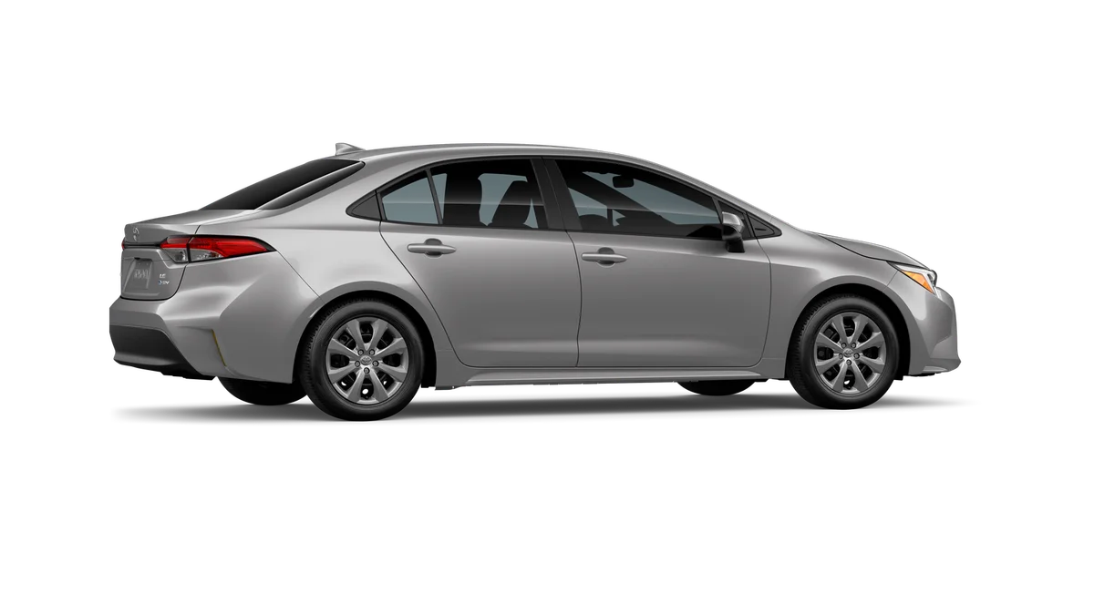 New 2026 Classic Silver Metallic Toyota Hybrid LE image 11