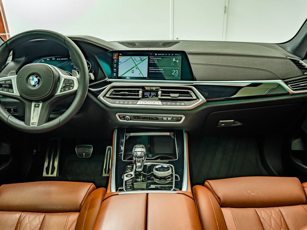 Used 2023 Frozen Black Metallic BMW M50i image 32