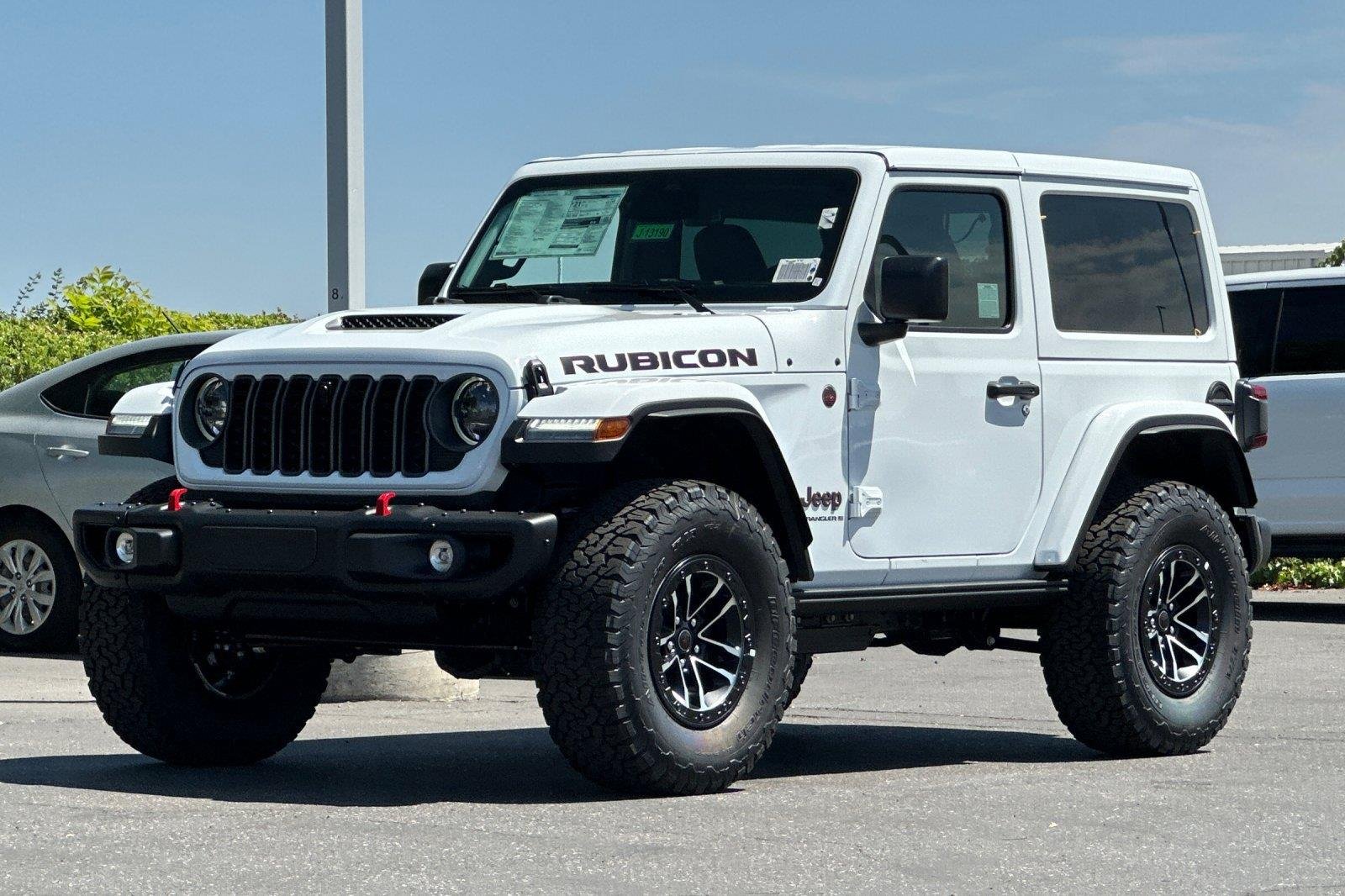 New 2026 Bright White Clearcoat Jeep Rubicon X image 8