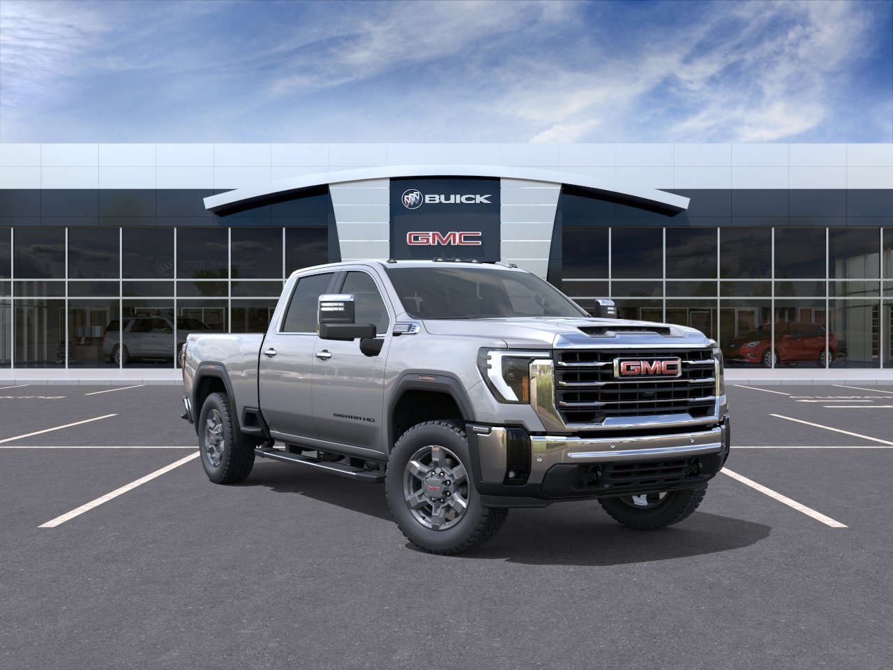 New 2026 Sterling Metallic GMC SLT image 1