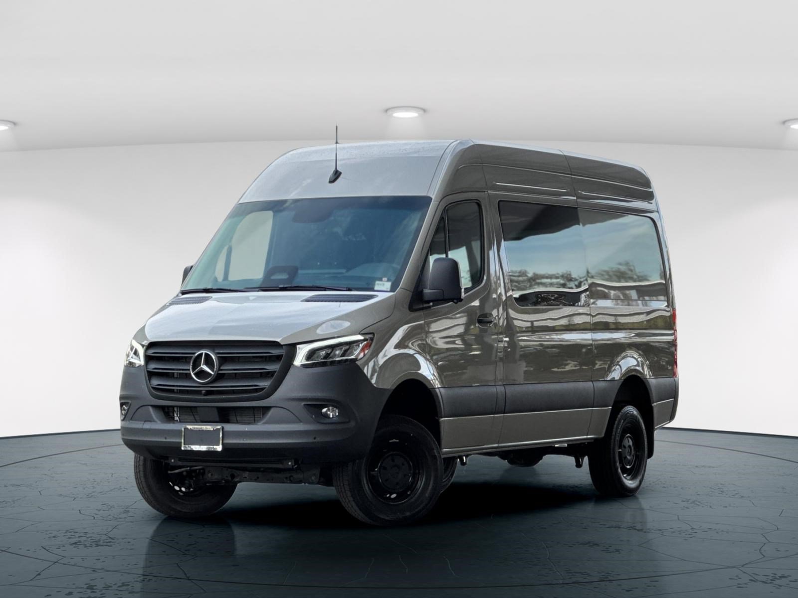 New 2026 Stone Gray Mercedes-Benz 2500 High Roof HO Diesel 144 WB AWD image 2