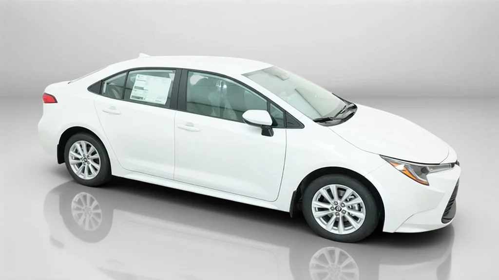 New 2027 Wind Chill Pearl Toyota LE image 6