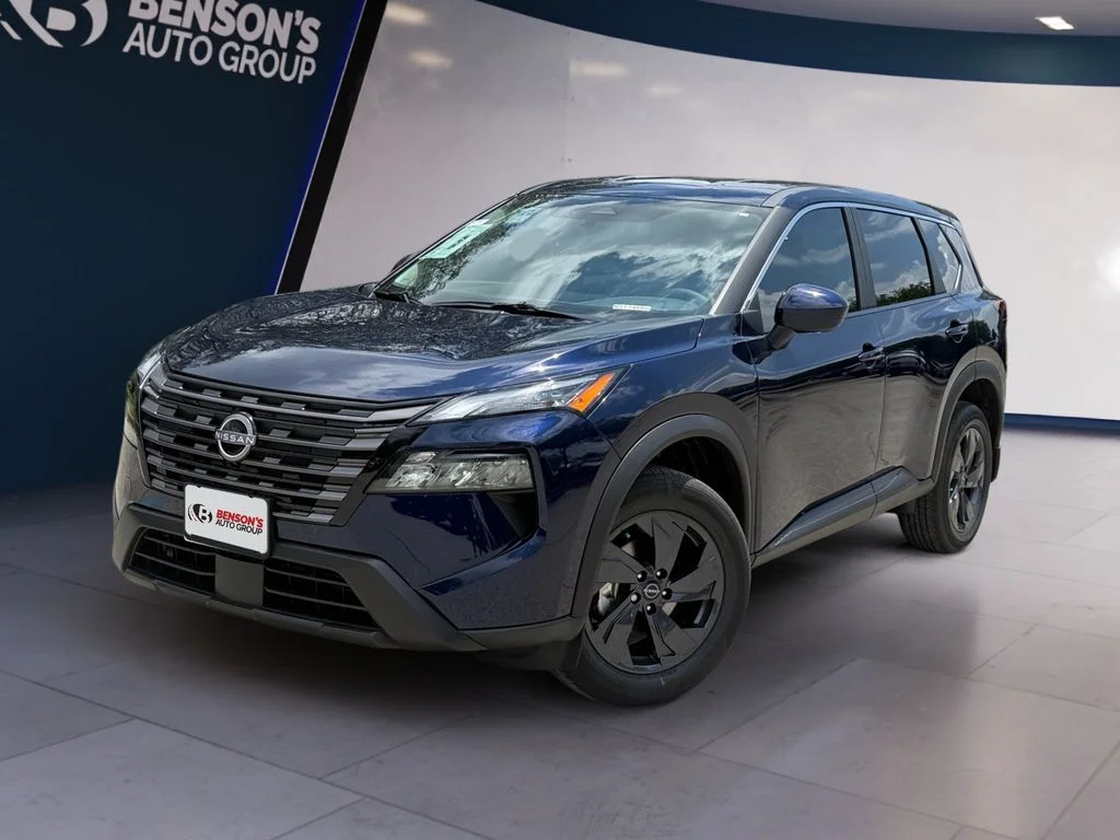 New 2026 Deep Ocean Blue Pearl Nissan SV image 1