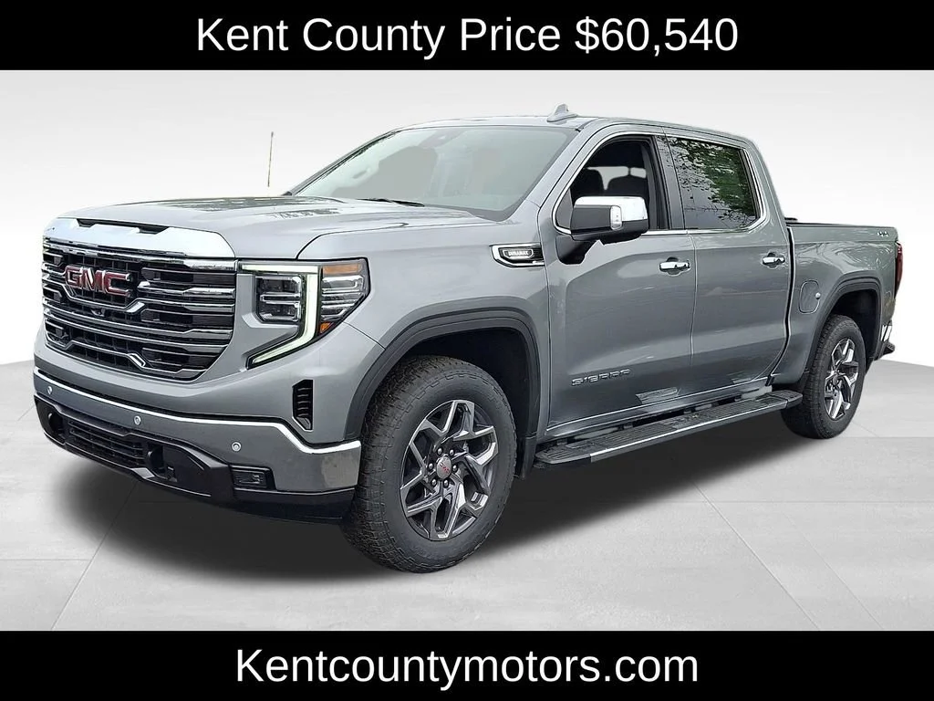 New 2026 Sterling Metallic GMC SLT image 3