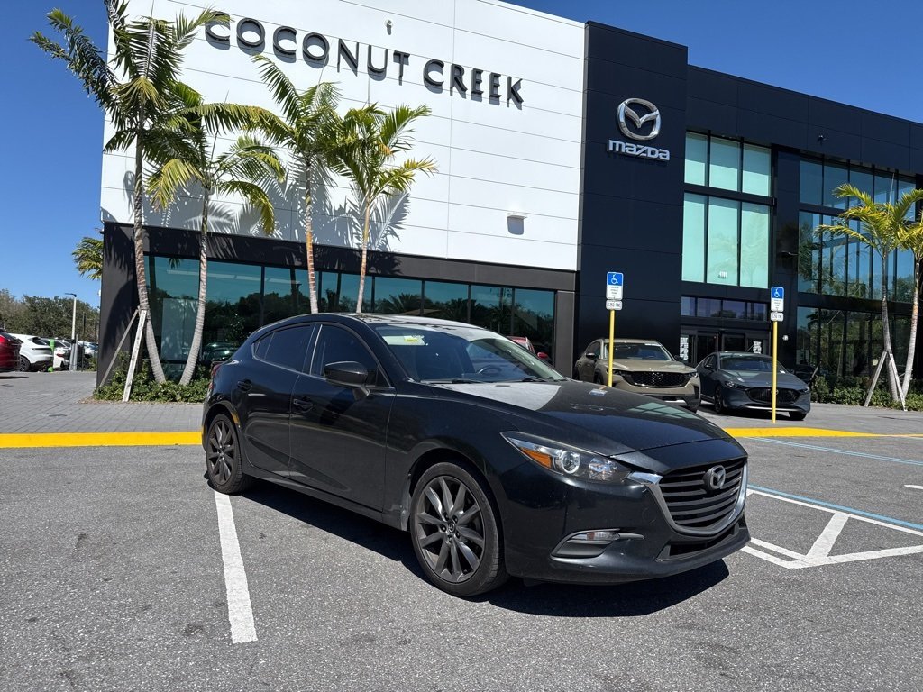 Used 2018 Mazda Mazda3 Touring with VIN 3MZBN1L36JM269072 for sale in Coconut Creek, FL