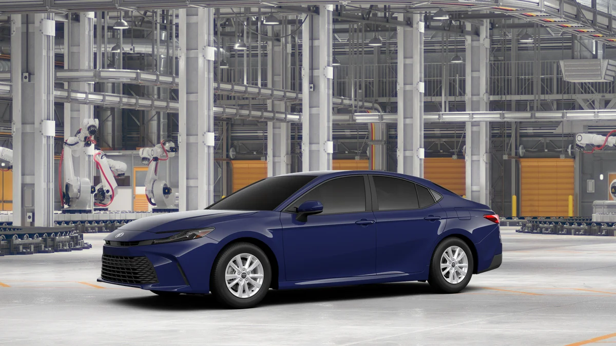 New 2026 Reservoir Blue Toyota LE image 2