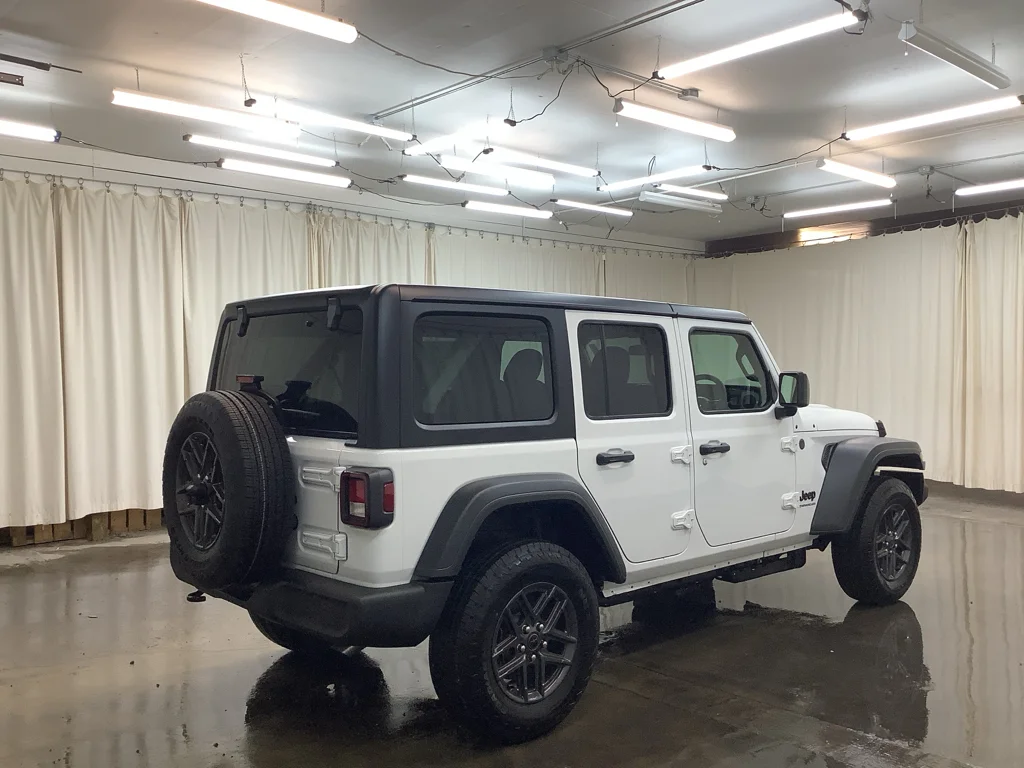New 2026 Bright White Clearcoat Jeep Sport image 6