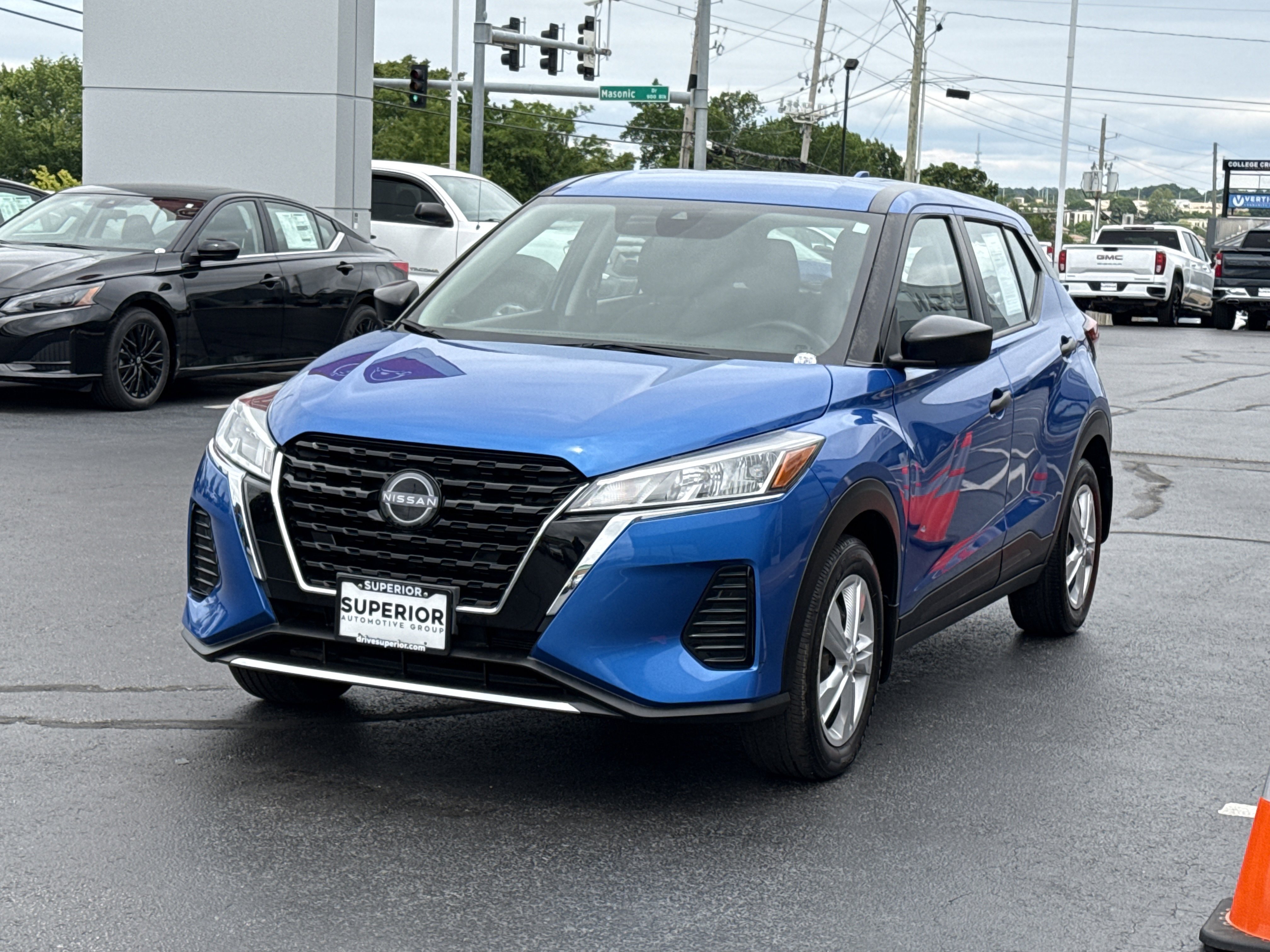 Certified Used 2024 Electric Blue Metallic Nissan S image 11