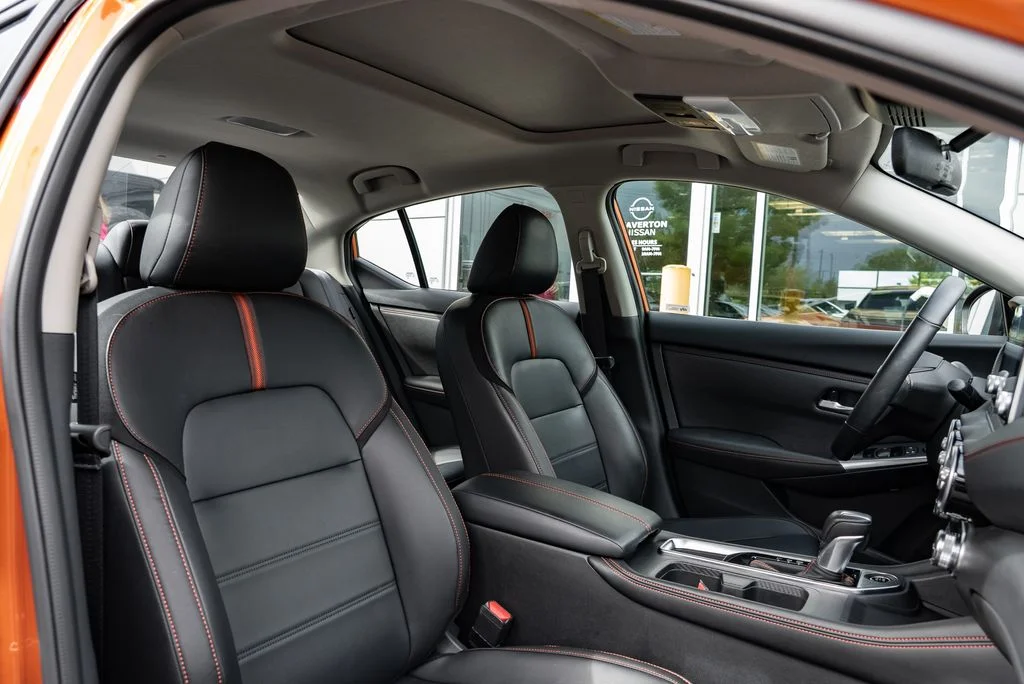 Certified Used 2025 Orange Nissan SR image 28