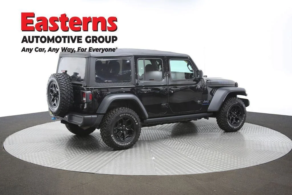 Certified Used 2023 Black Jeep Willys 4xe image 46