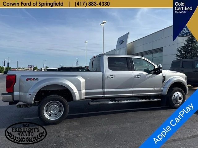 Used 2021 Iconic Silver Metallic Ford Lariat image 8