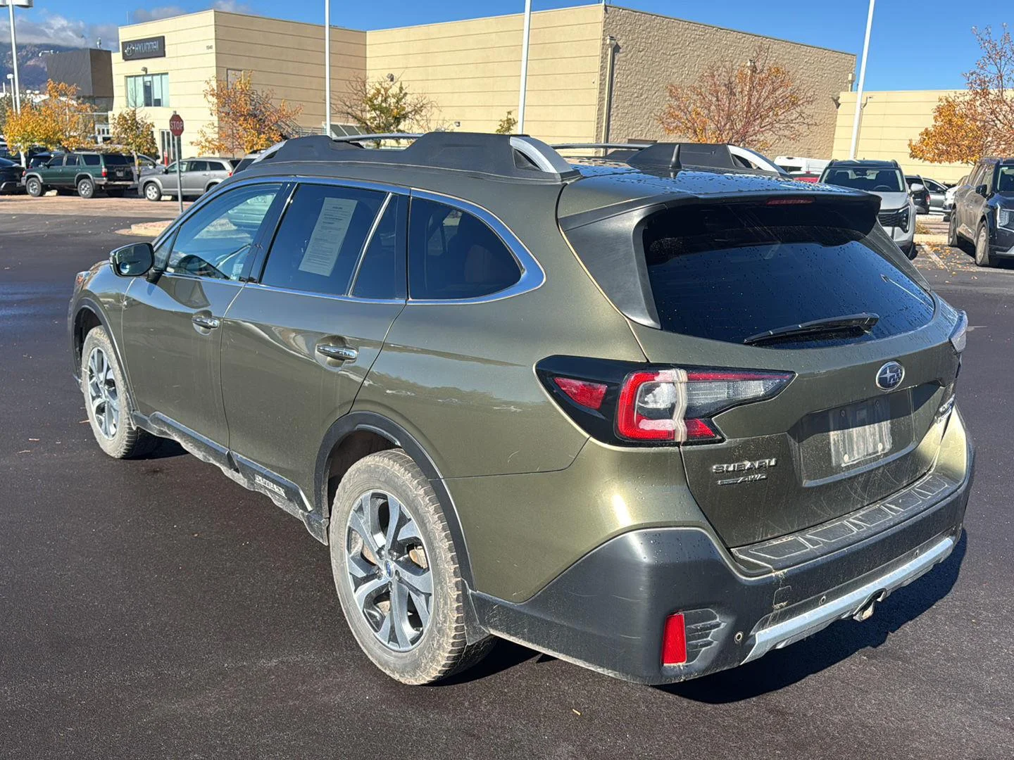 Used 2020 GREEN SUBARU TOURING XT image 5