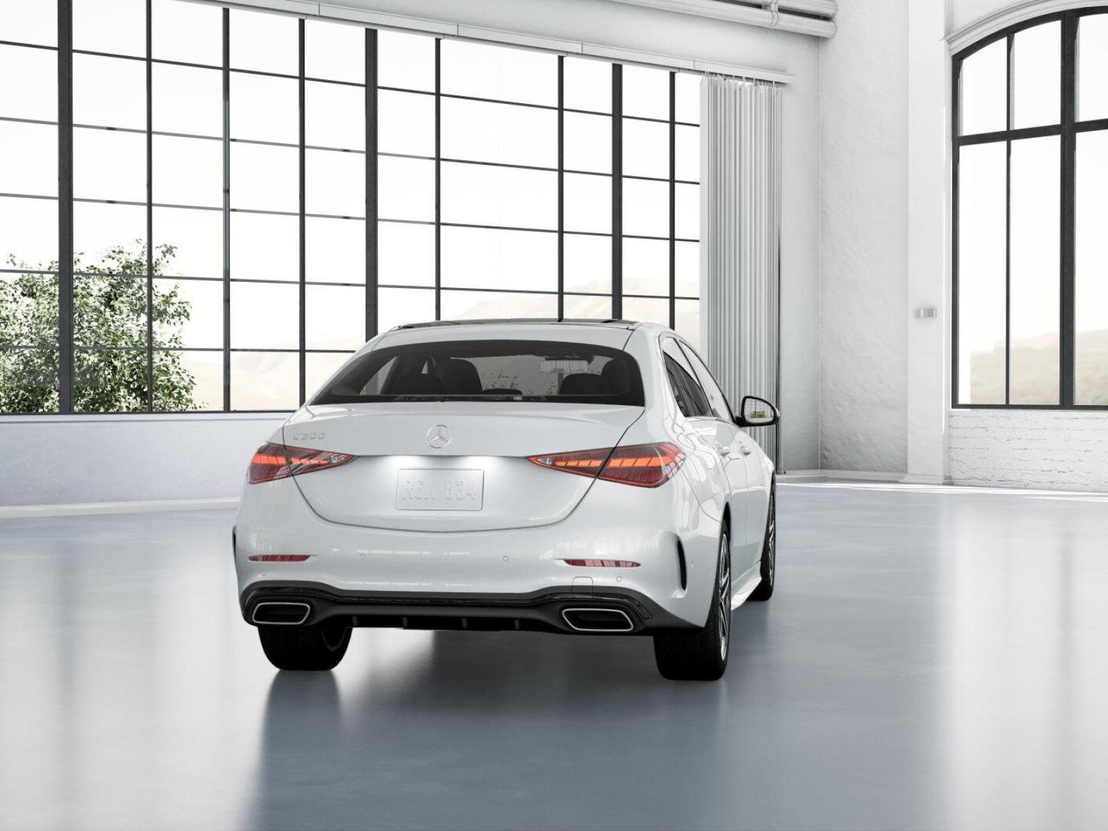 New 2026 MANUFAKTUR Moonlight White Metallic Mercedes-Benz C 300 image 24