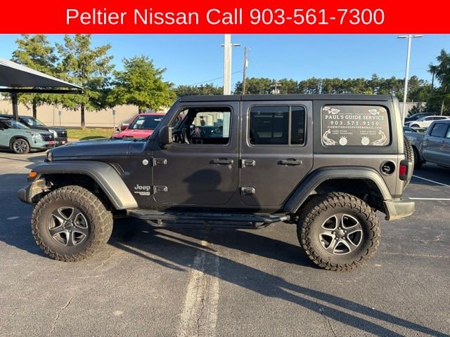 Used 2018 Gray Jeep Unlimited Sport S image 5