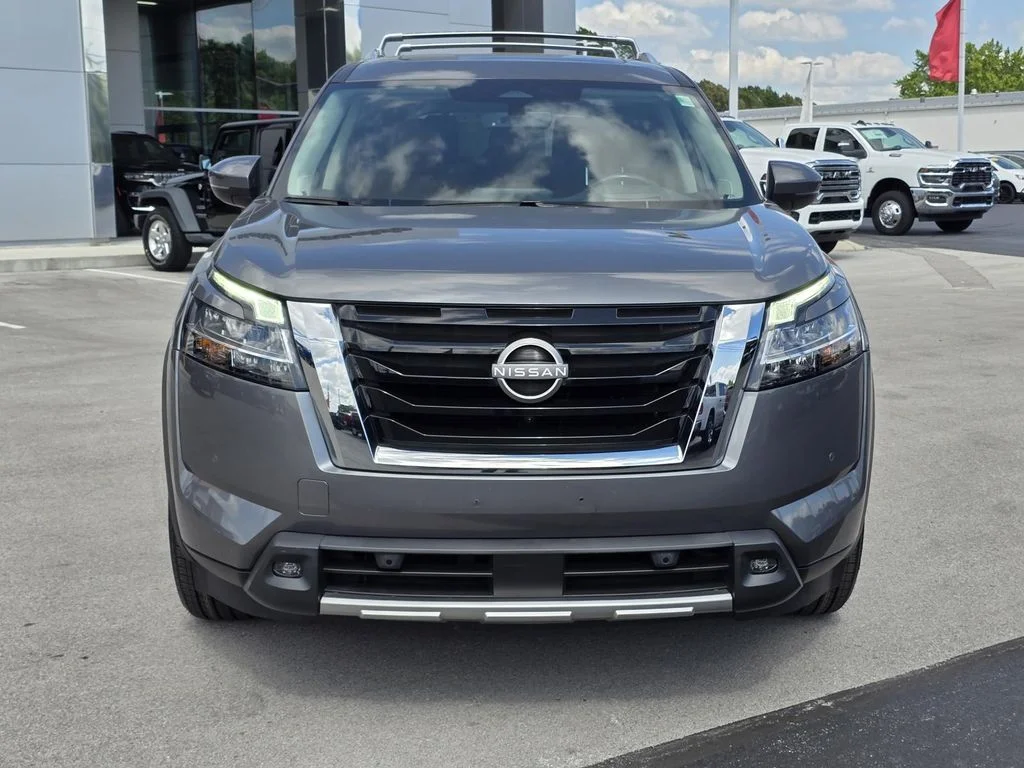 Used 2023 Gun Metallic Nissan Platinum image 2