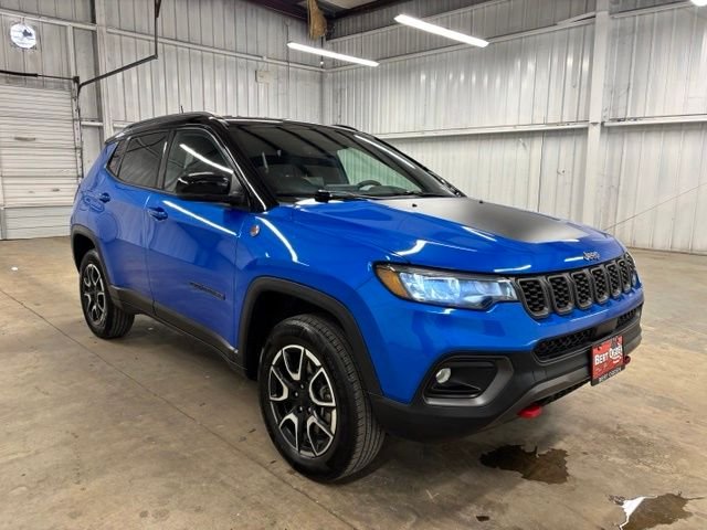 Used 2024 Blue Jeep Trailhawk image 1