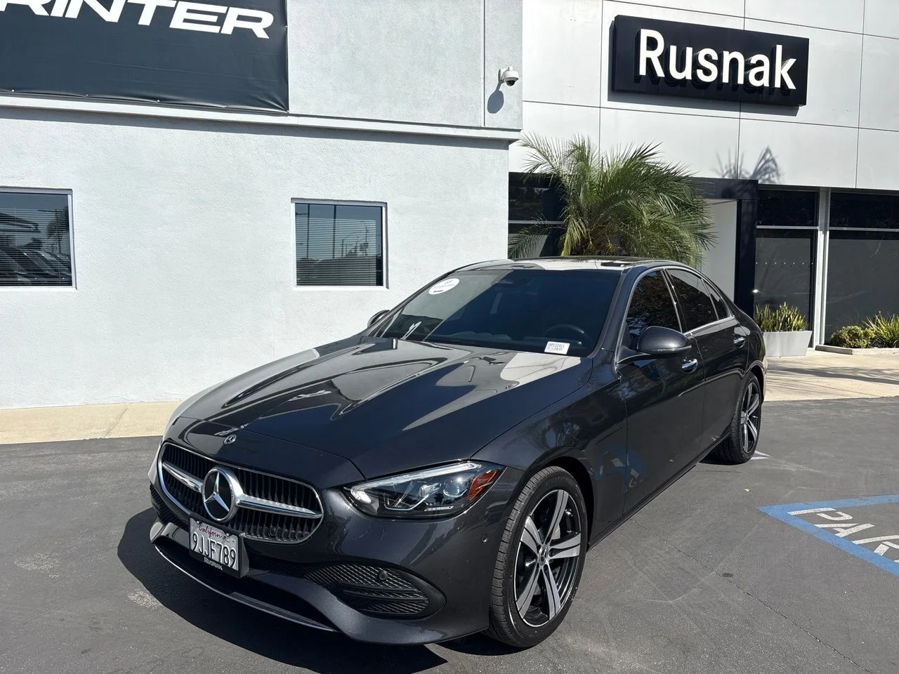 Certified Used 2023 Gray Mercedes-Benz C 300 Sedan Premium Line image 1