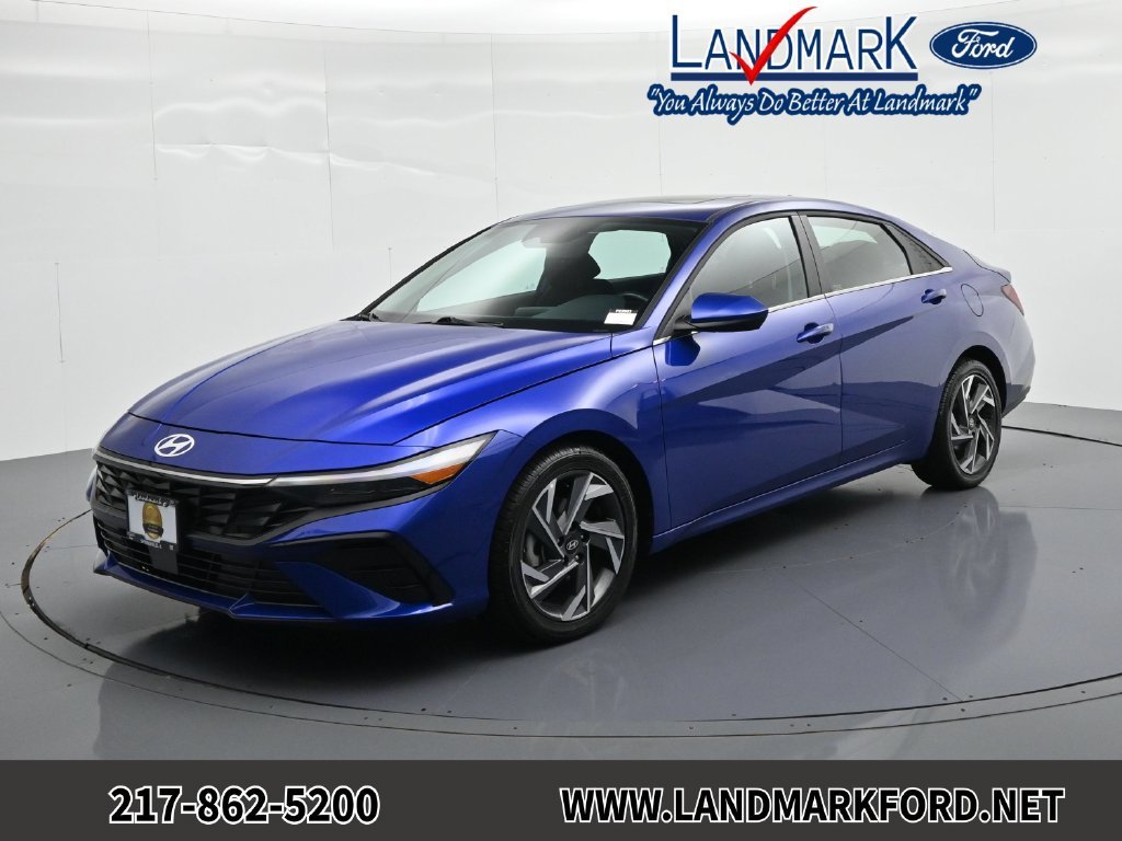 Used 2025 Blue Hyundai SEL Convenience image 1