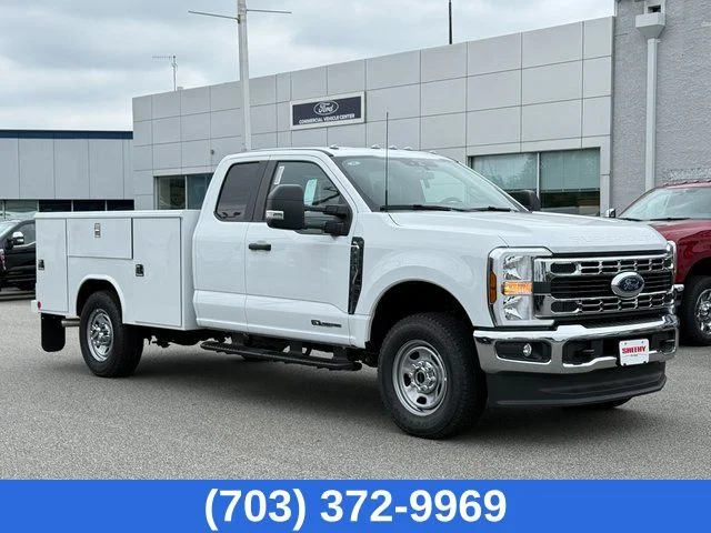 New 2026 Oxford White Ford 9' READING SERVICE BODY image 1