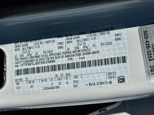New 2026 Oxford White Ford XL image 58