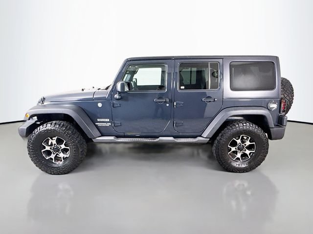 Used 2017 Black Jeep Unlimited Sport image 4