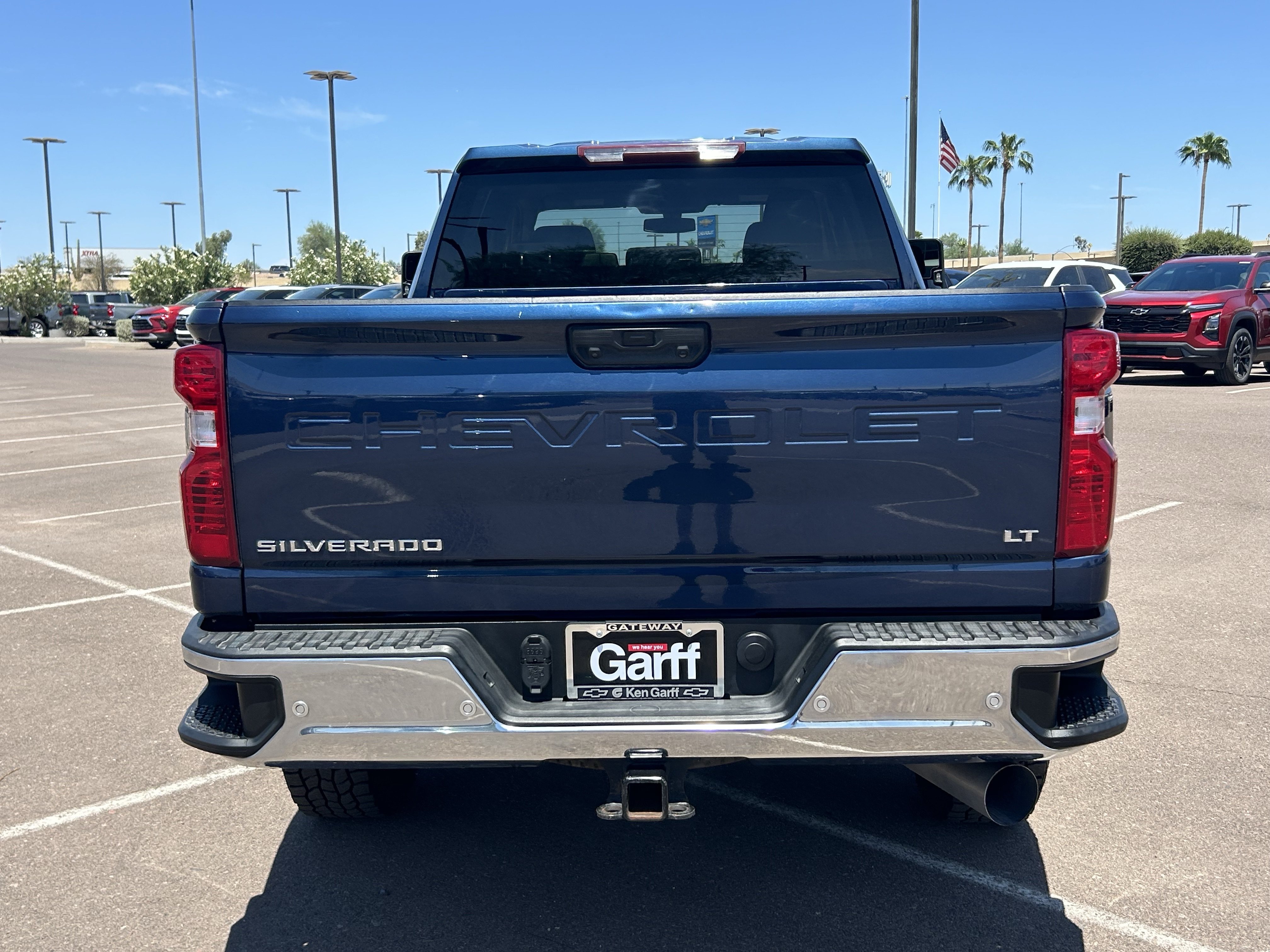 Certified Used 2022 Northsky Blue Metallic Chevrolet LT image 4