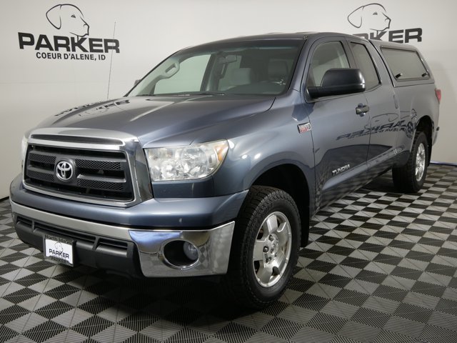 Used 2010 Slate Metallic Toyota Double Cab w/ Cold Weather Pkg image 1