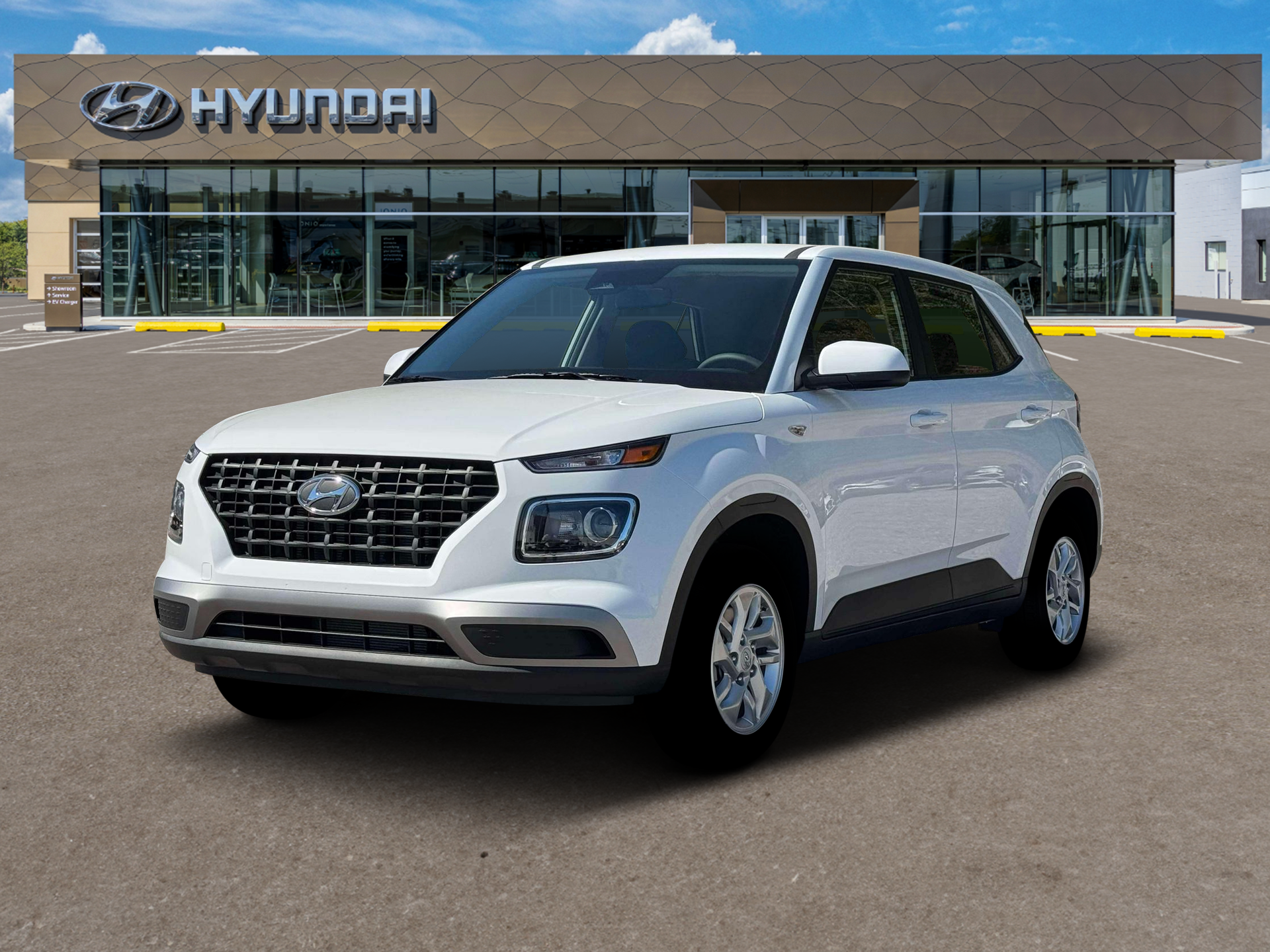 New 2026 Lunar White Hyundai SE image 1