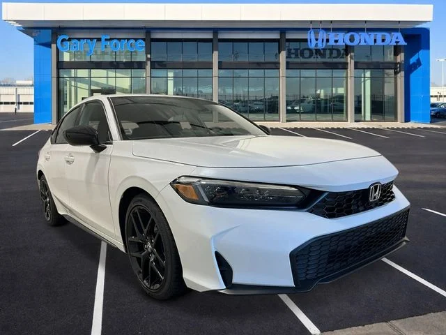 New 2026 Platinum White Pearl Honda Sport image 9